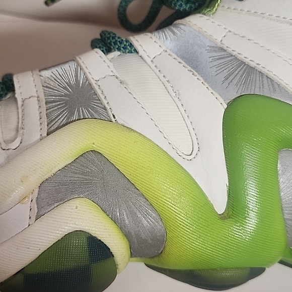 Adidas Seattle Sounders SFC Green,Gray & White High-Top Sneakers Born In 74 Sz13 main image 9